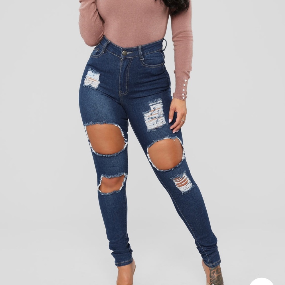 Fashion nova jeans sz 9